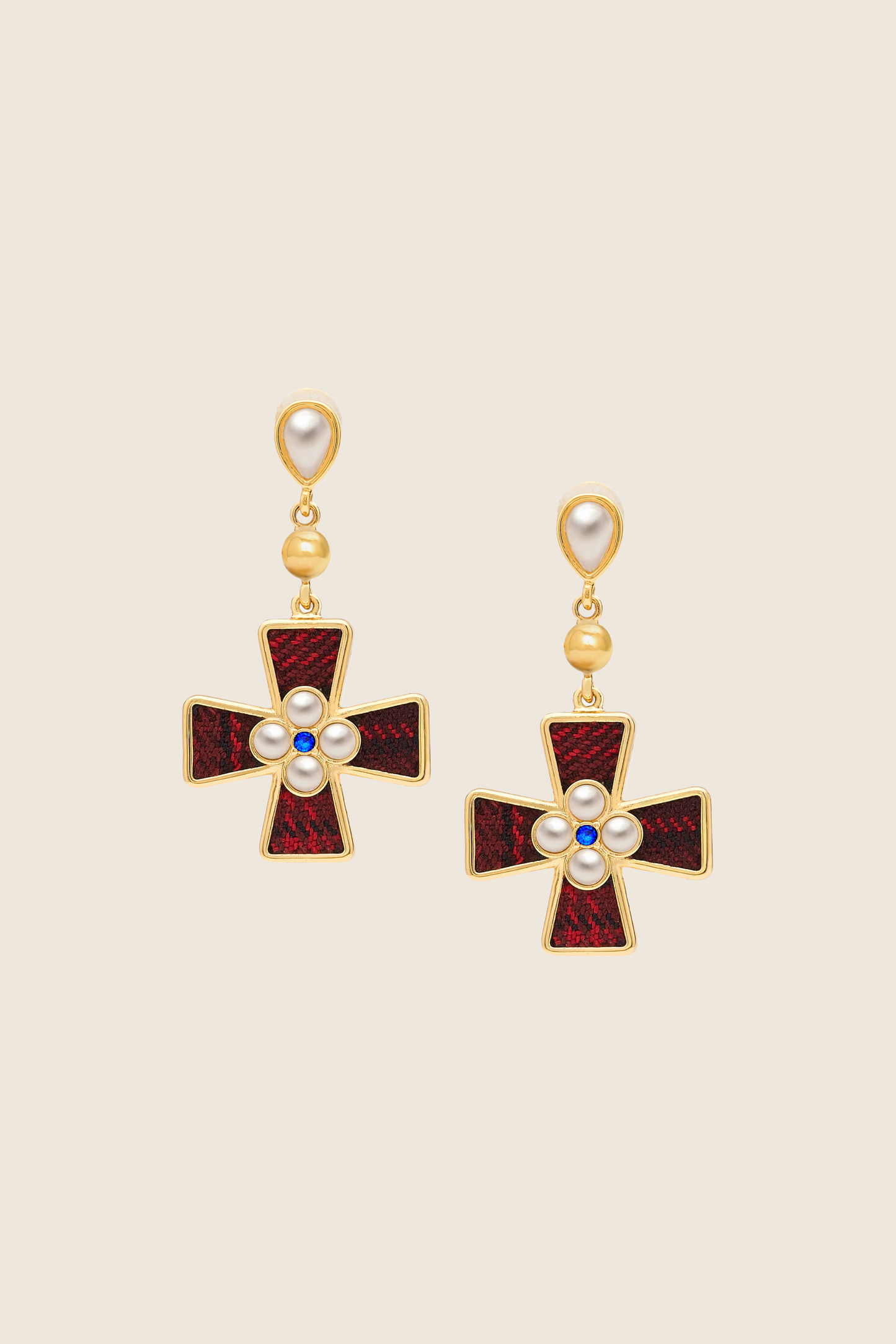 Cross Chapel Earrings