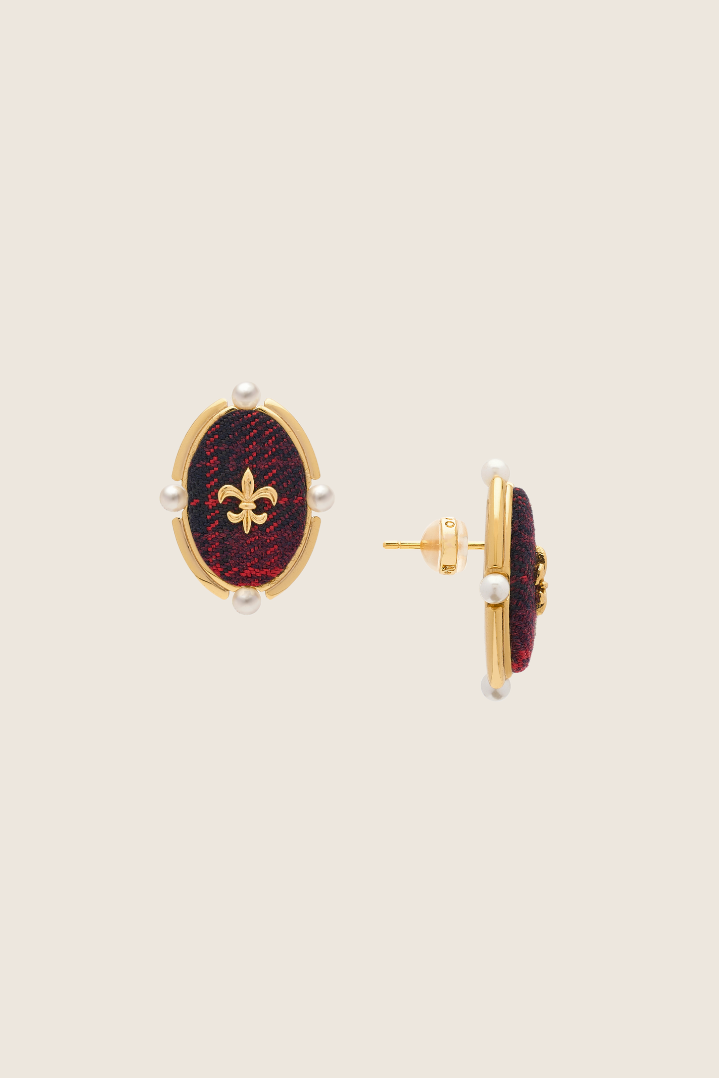 Iris Mirror Earrings