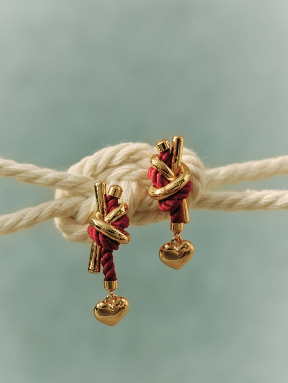 Sponge Love Letter Earrings