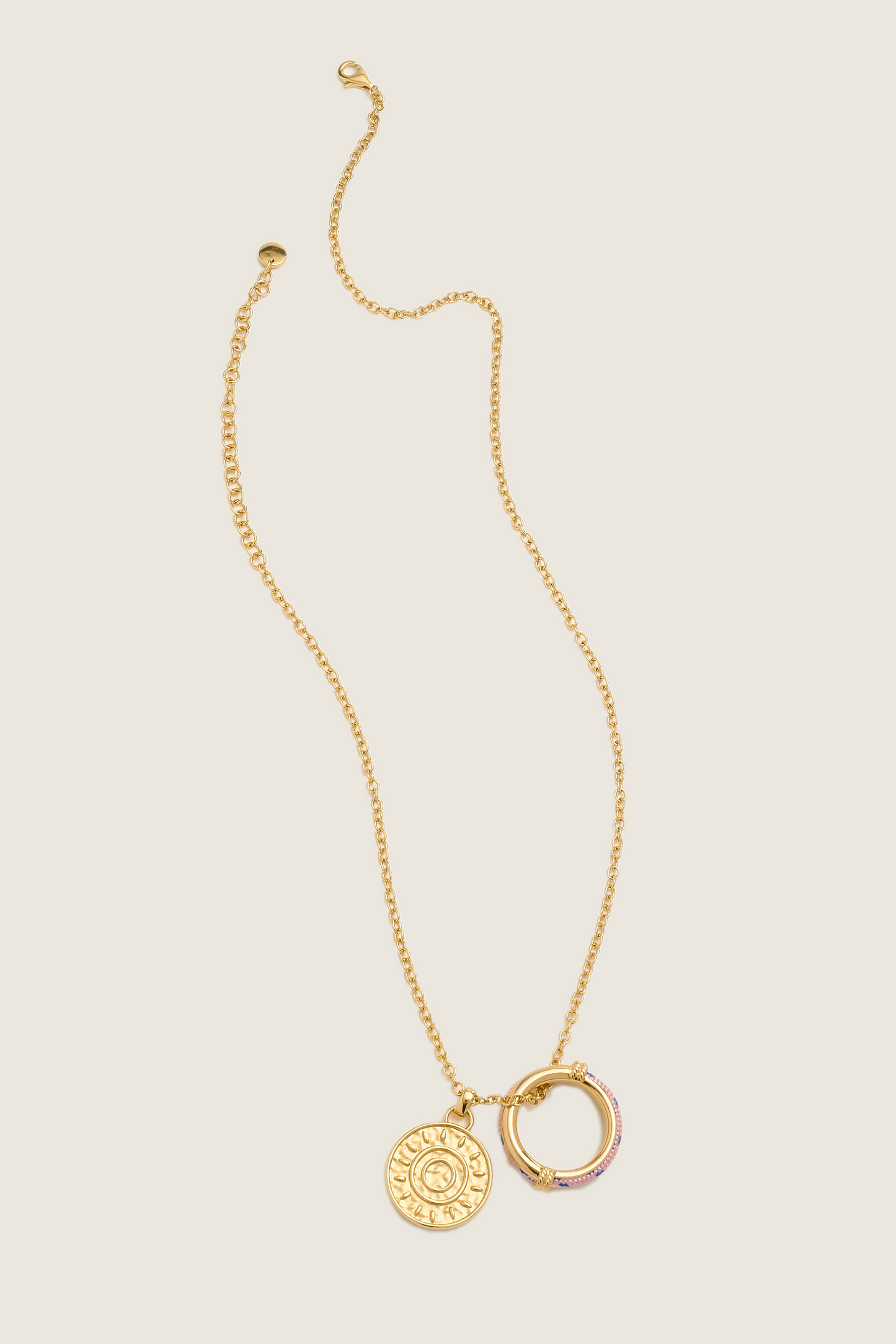 Inca Solar Halo Dual - Purpose Ring / Necklace