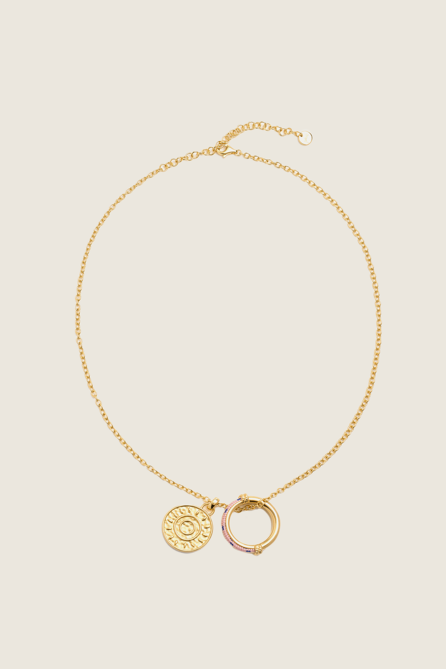 Inca Solar Halo Dual - Purpose Ring / Necklace