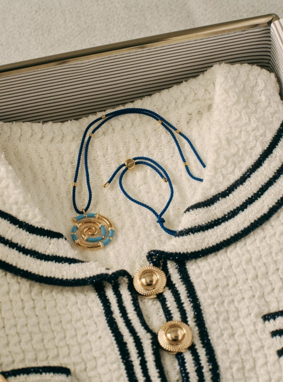 Island Cyclone Drawstring Necklace