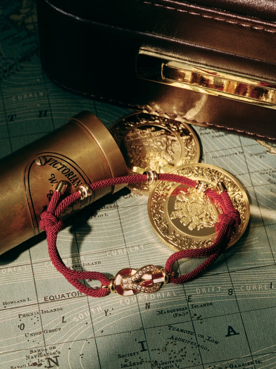 【Worn by Lee Gi Kwang】Poseidon's Passage Drawstring Bracelet