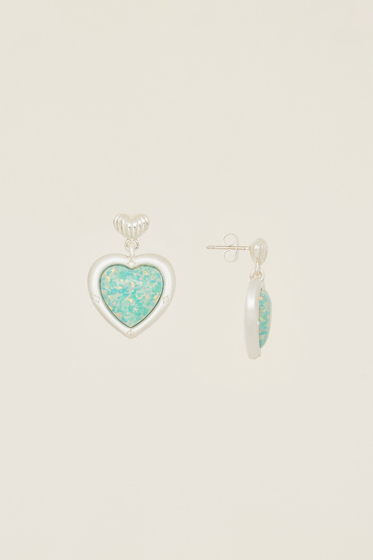 K-Pop H2H JUUN: The Little Mermaid Earrings - | British Royal Pearl Vintage Style