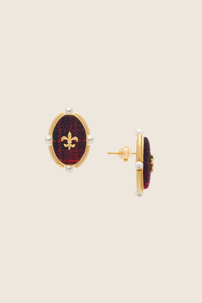 Iris Mirror Earrings