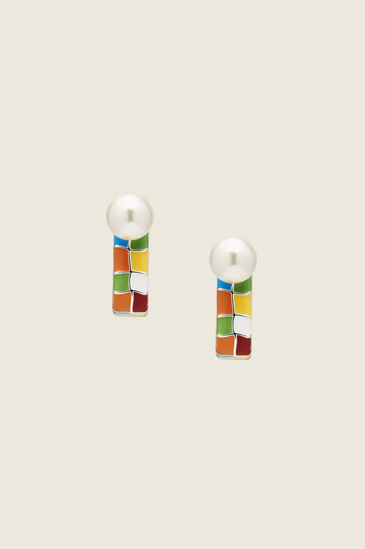 Playful Space Earrings