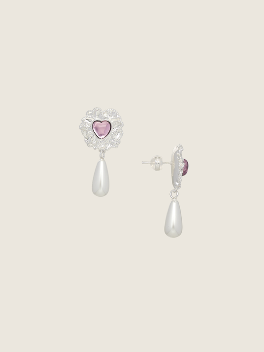 Blooming Heart Earrings