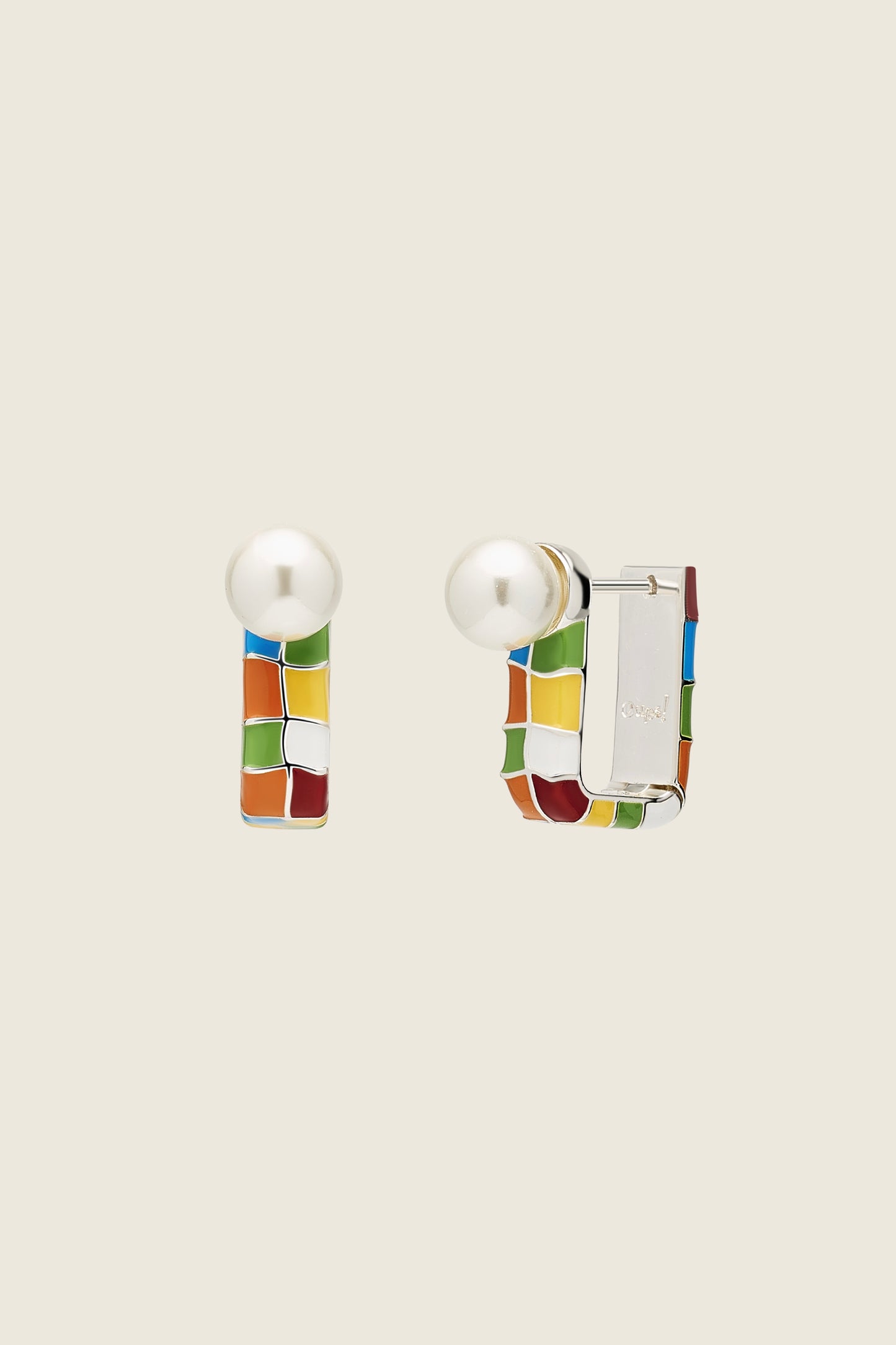 Playful Space Earrings