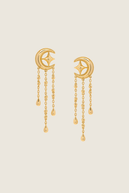 Siren Night Song Tassel Earrings