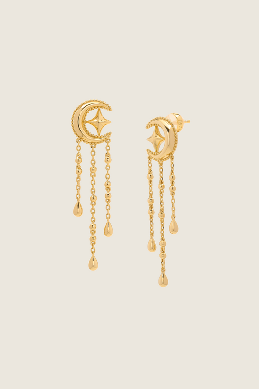 Siren Night Song Tassel Earrings