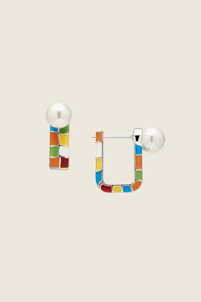 Playful Space Earrings