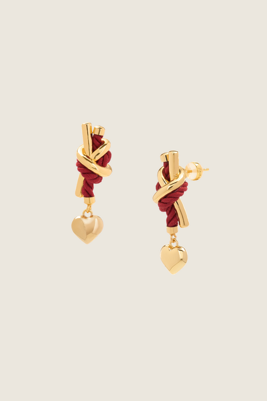 Sponge Love Letter Earrings