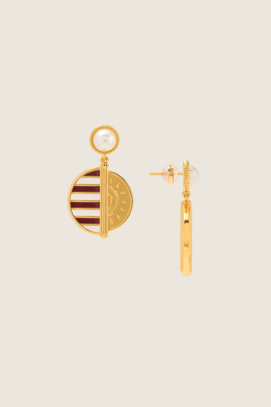 Caribbean Shadow Earrings