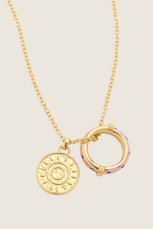 Inca Solar Halo Dual - Purpose Ring / Necklace