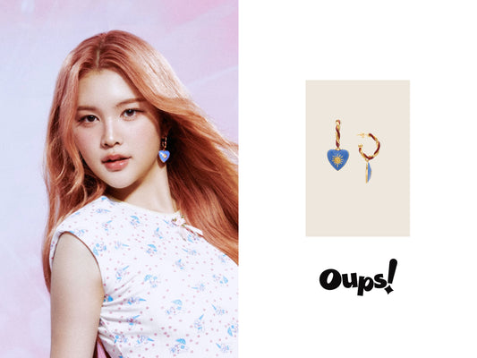 K-Pop H2H A-NA's British Royal Pearl Earrings - Vintage Celebrity Same Style