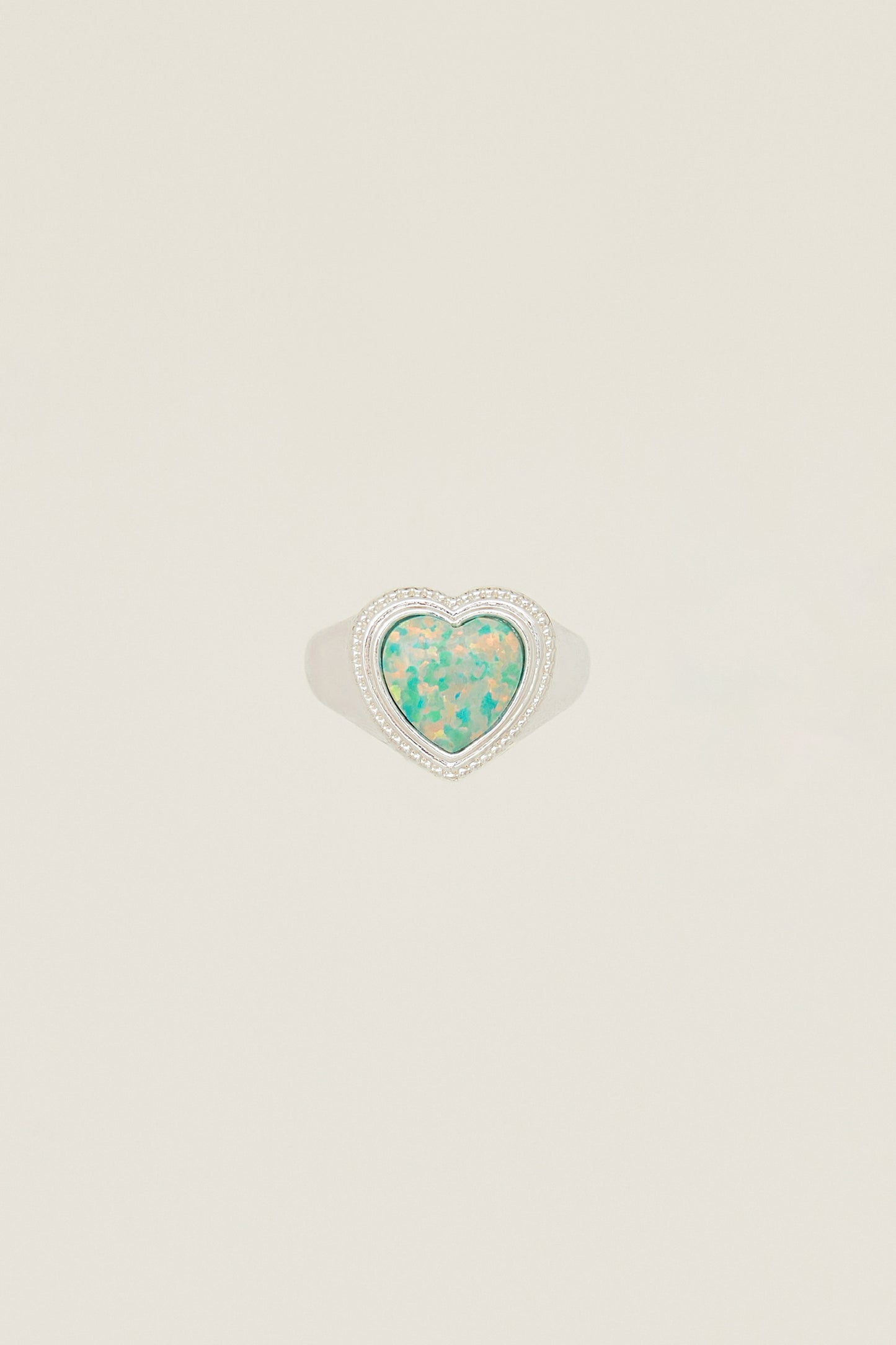 Opal Love Ring