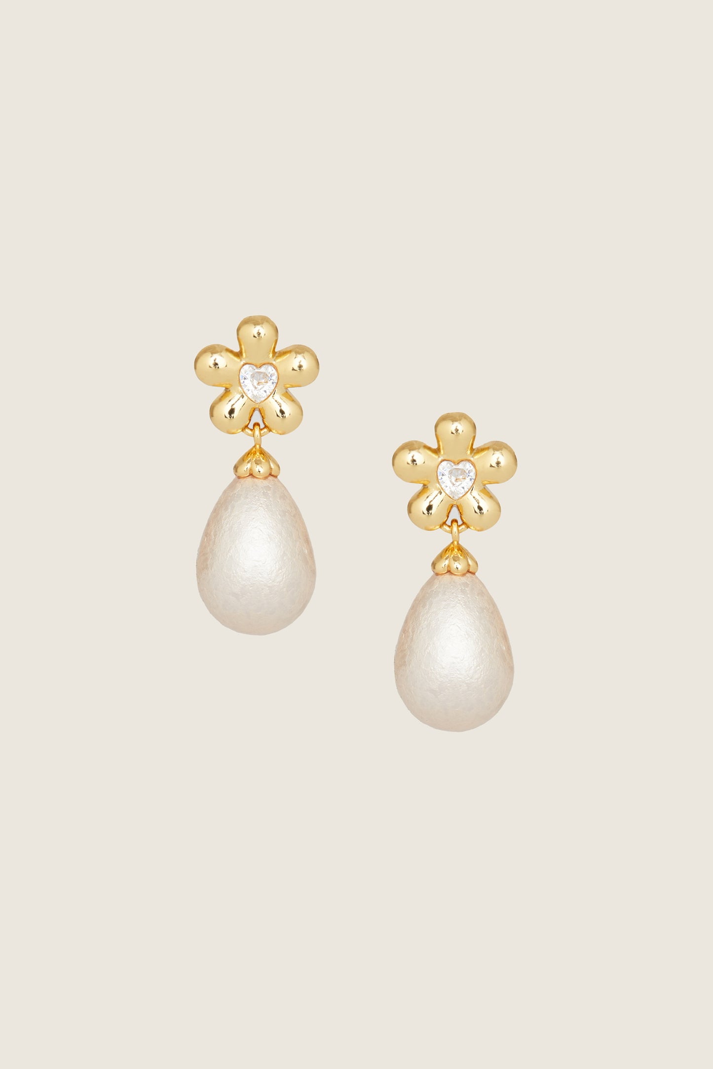 Flora Earrings - Gold