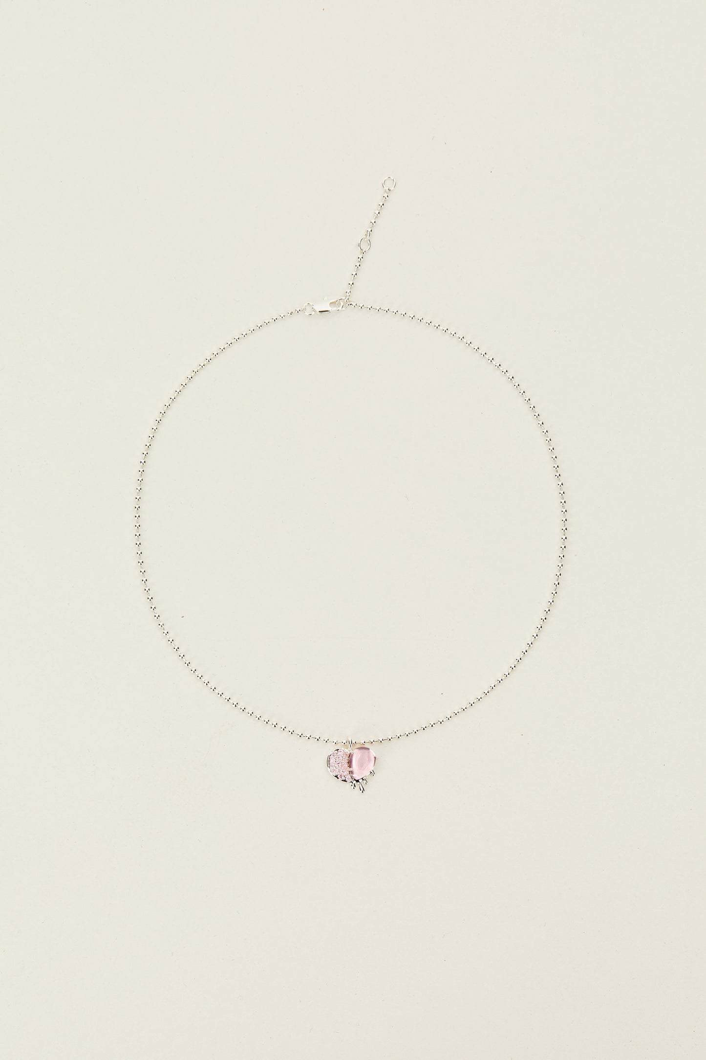 Girl On The Pink Reef Necklace