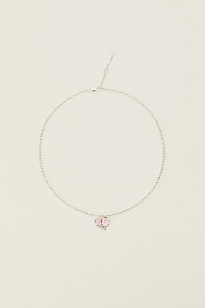 Girl On The Pink Reef Necklace