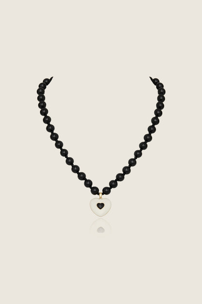 Double Heart Glory Necklace