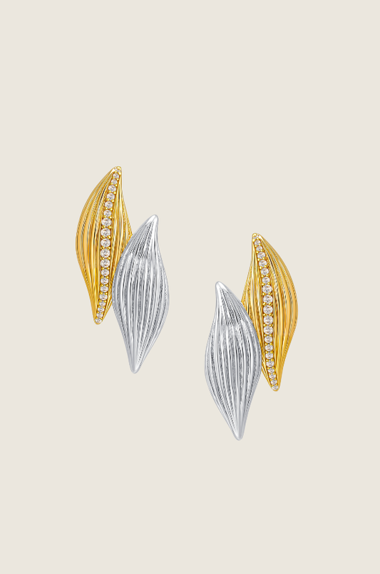 Island Tree-Shadow Earrings