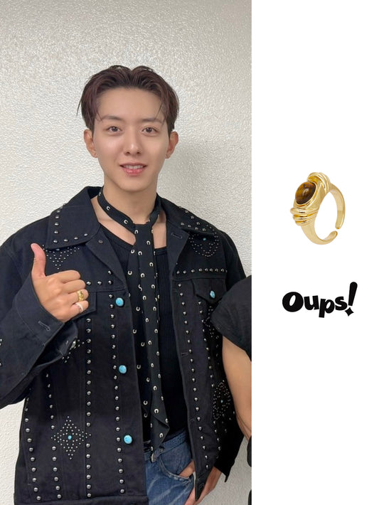 CNBLUE Lee Jungshin Wears Hora's Song Ring-Autumn | Kpop Idol Bassist Jewelry