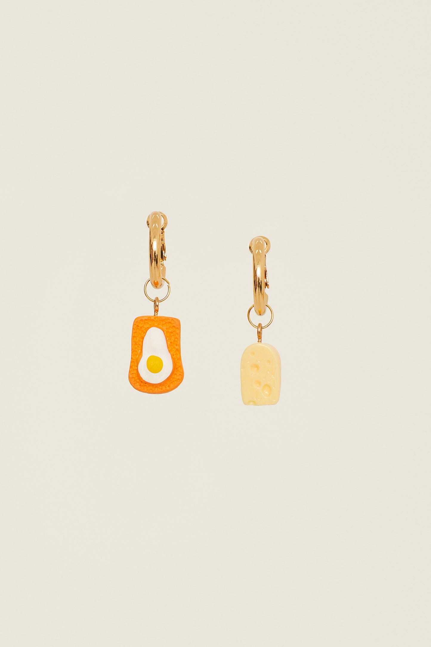 Oups! Cheese Toast Earrings