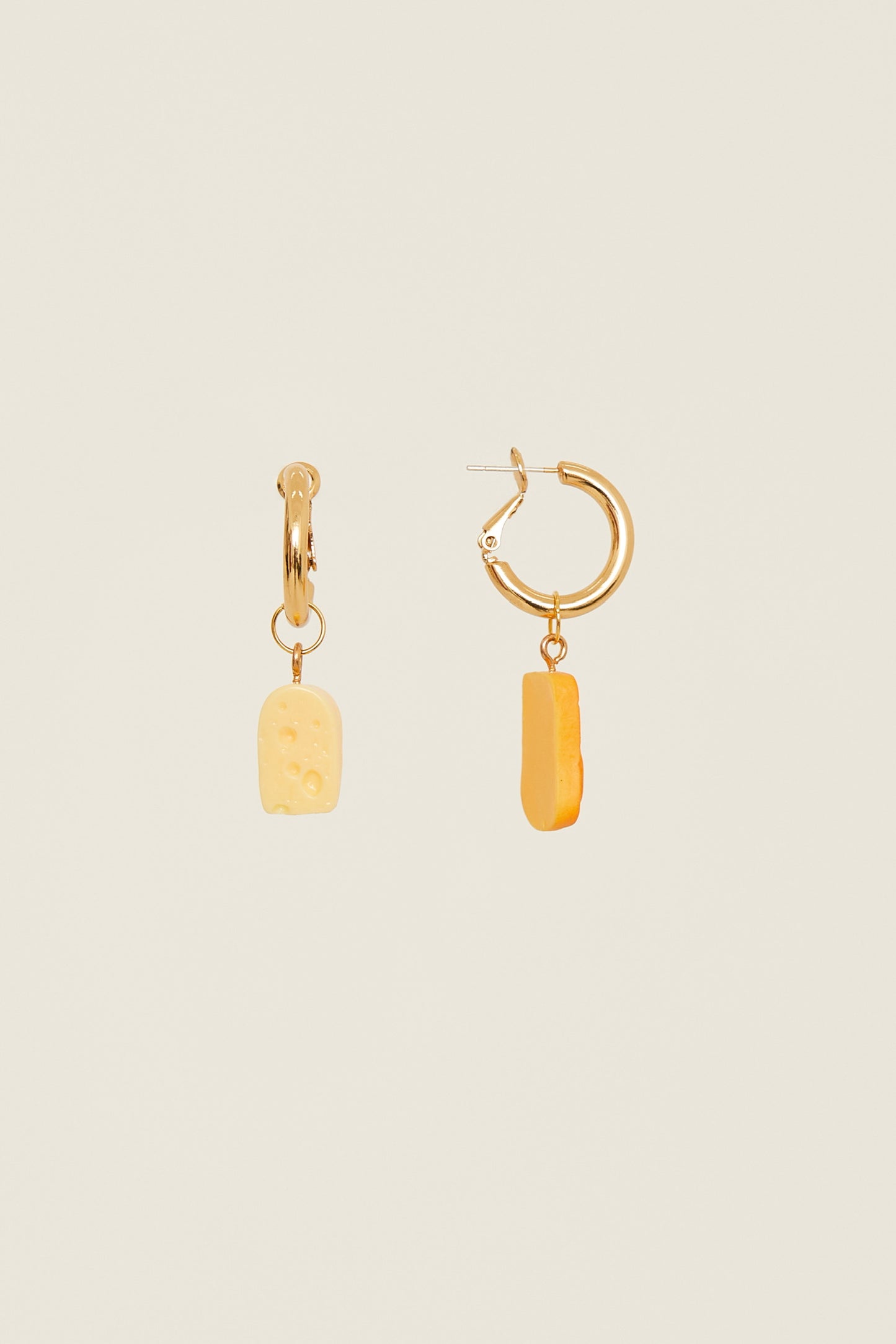 Oups! Cheese Toast Earrings