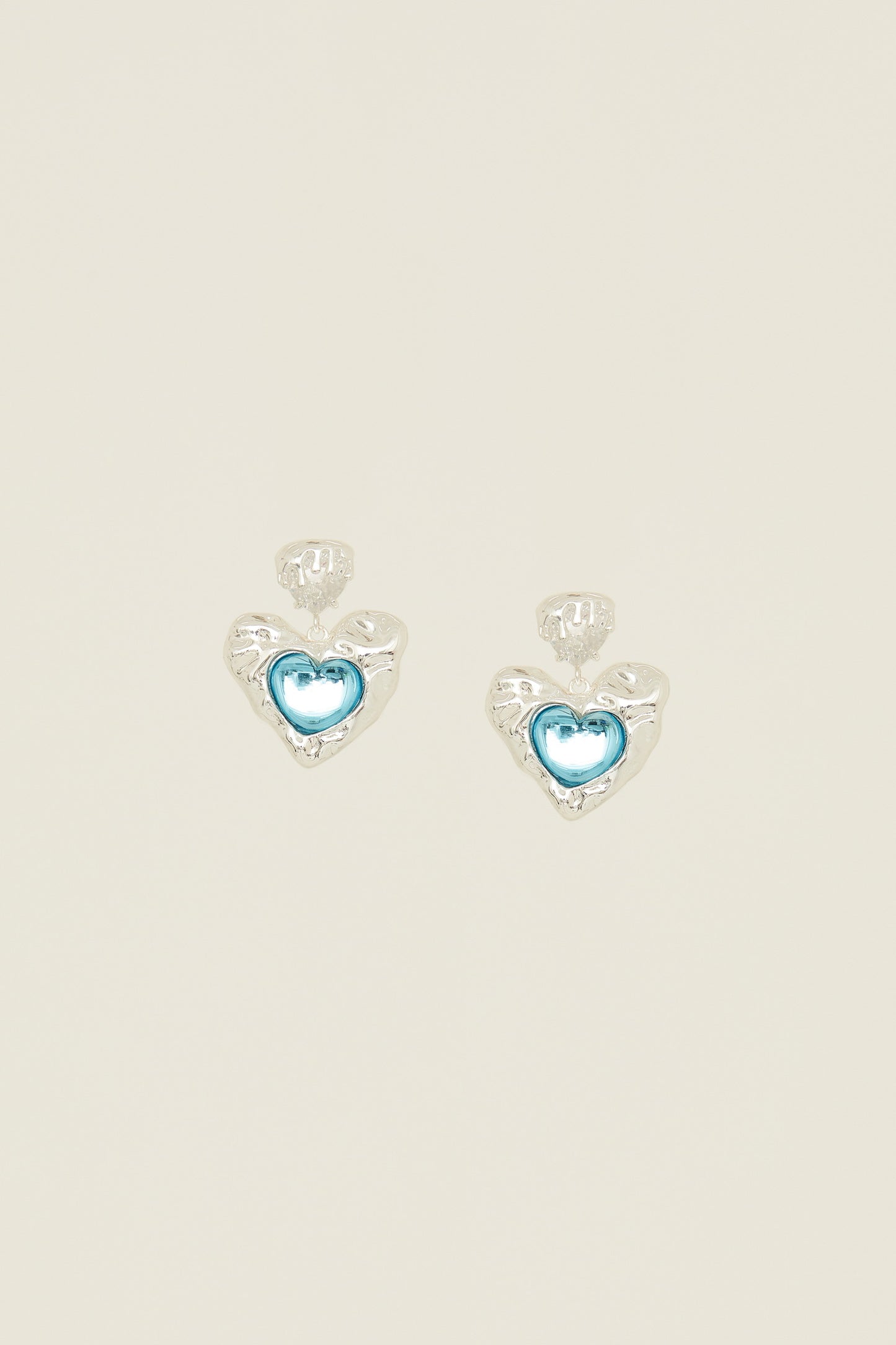 Heart Of  The Ocean Earrings