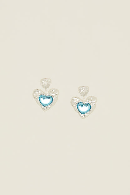 Heart Of  The Ocean Earrings