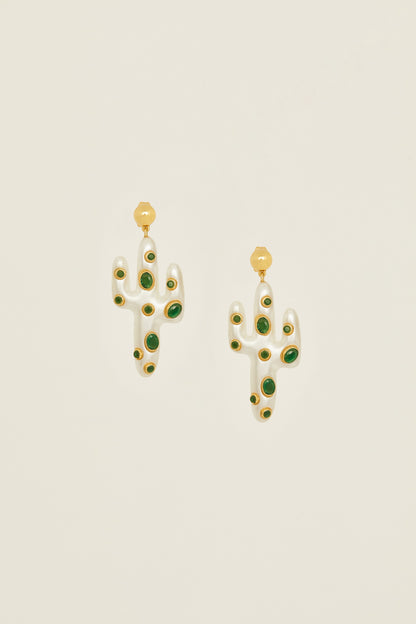 Cactus Pearl Earrings