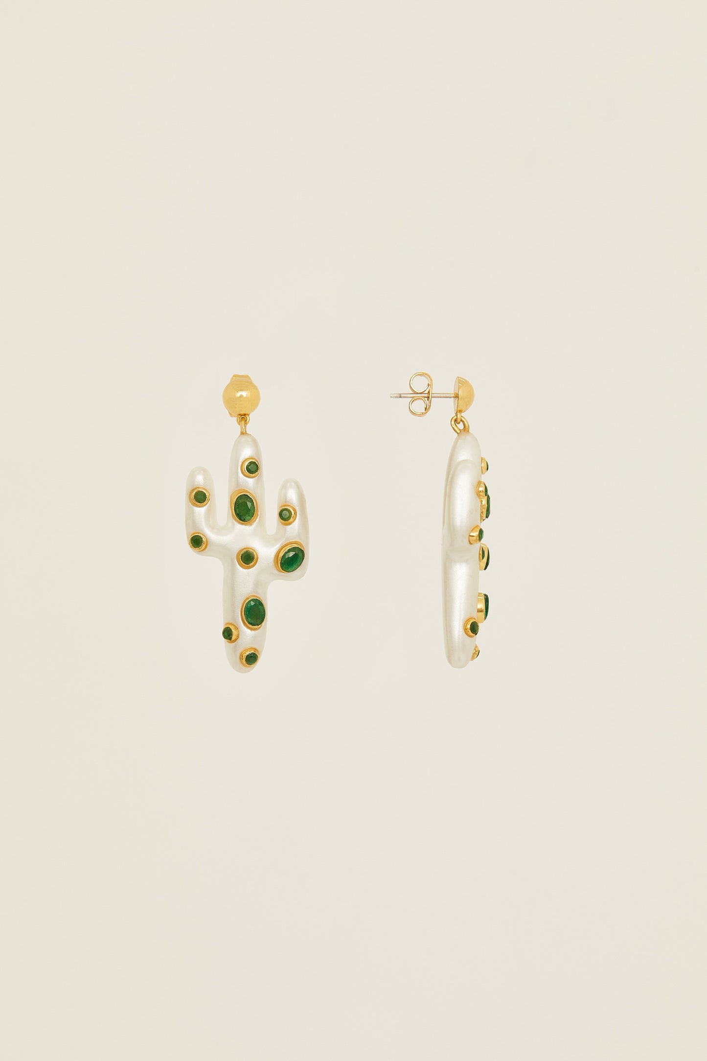 Cactus Pearl Earrings